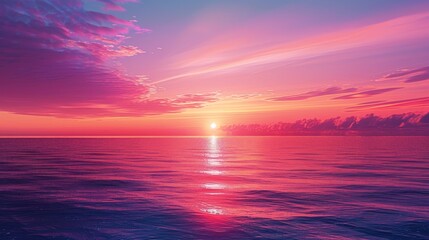 Fototapeta premium Craft an image of a sunset