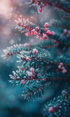 Abstract portrayal of warmth and coziness through holiday-inspired color palettes , Background Image For Website