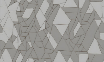 Geometric pattern. Abstract seamless pattern. AI generated. - obrazy, fototapety, plakaty