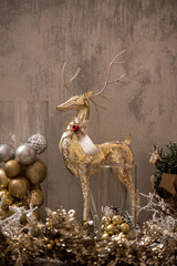 Deer Festive Decor