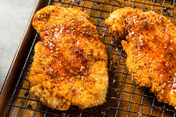 Homemade Hot Honey Chili Crisp Fried Chicken