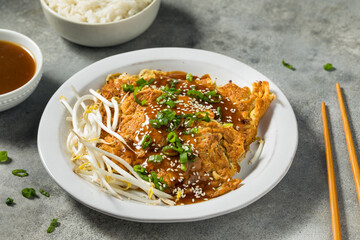 Fried Chinese Egg Foo Young