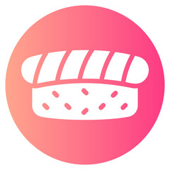 sushi gradient icon