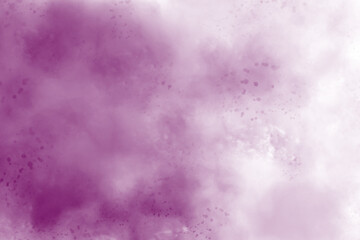 Abstract light purple color watercolor background. Watercolor background. Abstract watercolor cloud...