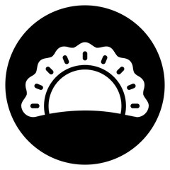 gyoza glyph icon