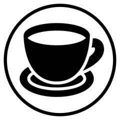 matcha tea glyph icon