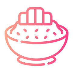 Donburi gradient icon