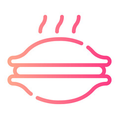 dorayaki gradient icon