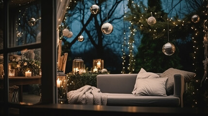 New Year party decor, home decoration for festive holiday celebrations