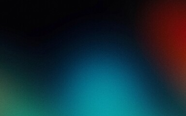 Black red blue , template empty space shine bright light and glow , grainy noise grungy spray texture color gradient rough abstract retro vibe background