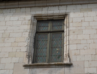 Medieval castle of Chaumont-Sur-Loire, France. Built in the 15th century. Former medieval fortress later enlarged in Renaissance style.
