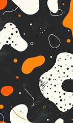 Minimalist interpretation of abstract patterns using cute colors and charming icons for modern backgrounds , Banner Image For Website