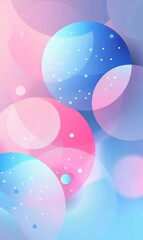 Minimalist interpretation of abstract patterns using cute colors and charming icons for modern backgrounds, Banner Image For Website
