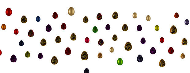 Hand painted easter eggs