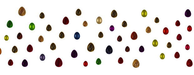 Hand painted easter eggs