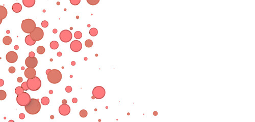 confetti png. red confetti falls from the sky. Glittering confetti on a transparent background. Holiday