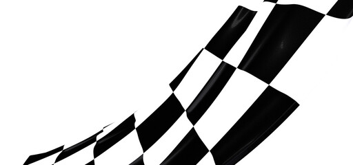 Fototapeta premium checkered flag, end race background