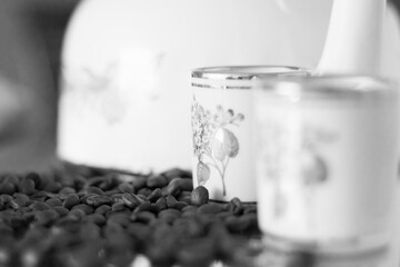 coffee maker pouring into cup