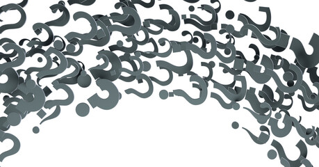 question mark symbols for FAQ, information,