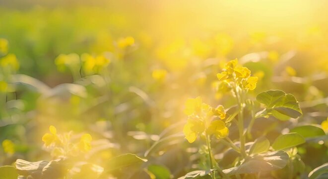 Symbolism of the Mustard Plant in the Bible: Representing Christian Faith and Spiritual Growth. Concept Biblical Symbolism, Mustard Plant, Christian Faith, Spiritual Growth