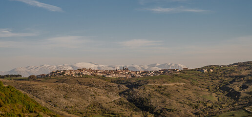 Capracotta, Molise, Italy. Landscape 2024