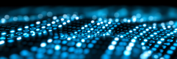 abstract numbers background