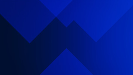 Fototapeta premium Dark blue background with abstract square shape, dynamic and sport banner concept.