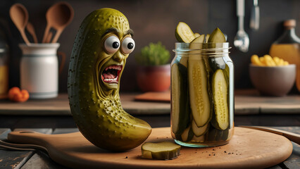 The Pickle's Nightmare: A Glimpse of Its Chopped Comrades