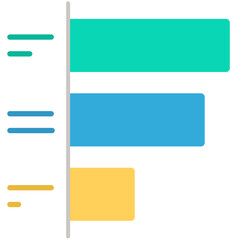 Infographic elements Colored Icon Pack