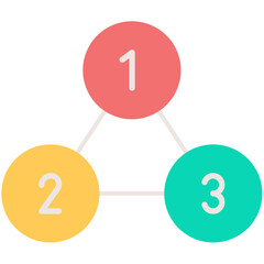 Infographic elements Colored Icon Pack