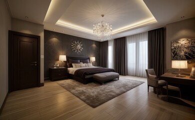 luxury dark interior