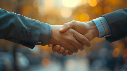 Synergistic Partnership: Illustrating the Power of Collaboration with Two Businesses Working Seamlessly Together - Photo Real Advertisement Concept