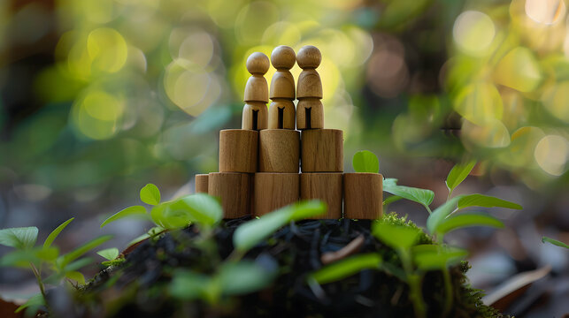 Enhancing Collaboration and Morale: Team Building Concept in Realistic Photo Stock