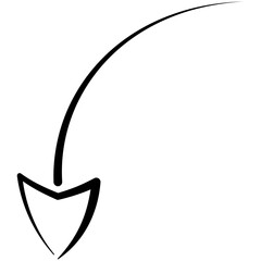 Hand Drawn Arrows Outline Icon Pack