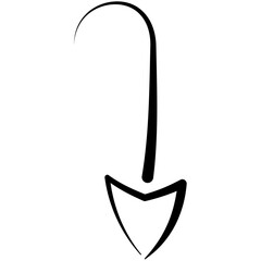 Hand Drawn Arrows Outline Icon Pack