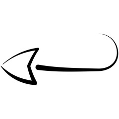 Hand Drawn Arrows Outline Icon Pack