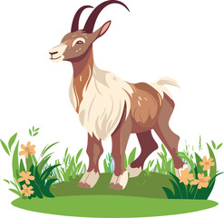 cartoon goat clip art or sheep animal