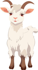 cartoon goat clip art or sheep animal