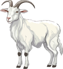 cartoon goat clip art or sheep animal
