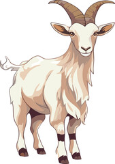 cartoon goat clip art or sheep animal