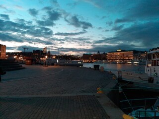 Abend in Stockholm