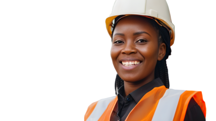 female construction worker