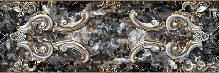 Lavish antique baroque, barocco ornate marble ceiling frame non linear reformation design. elaborate ceiling with intricate accents depicting classic elegance and architectural beauty