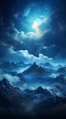 Fototapeta premium galaxy of Low Altitude, up32K HD