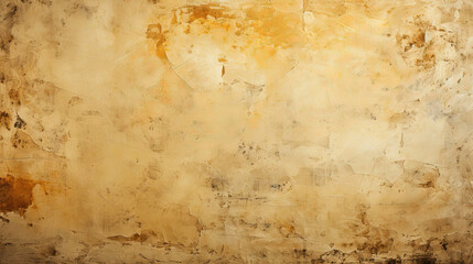 Retro Grunge Colored Old Paper Light Yellow Background