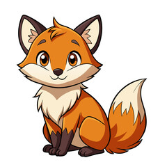 Cartoon Fox Animal illustration
