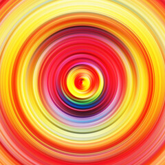 Colorful radial motion effect. Abstract rounded background. Color curves and sphere. Multi color gradient rings and circles wallpaper. Colored texture backdrop and banner.