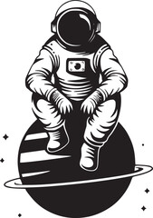 Vector Fantasy Astronaut