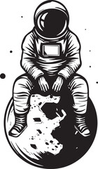 Vector Fantasy Astronaut