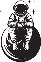Vector Fantasy Astronaut